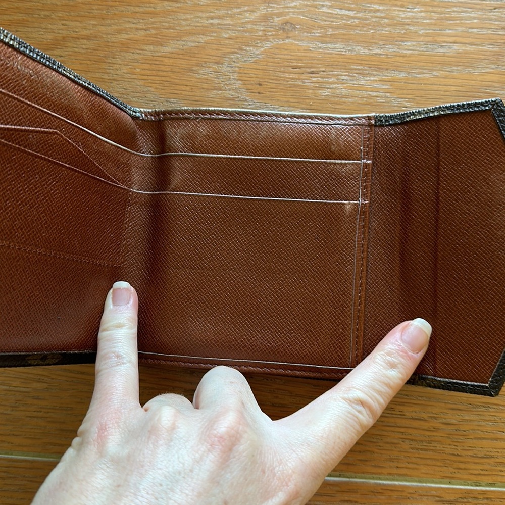 🤎 Vintage Louis Vuitton Monogram Double Snap Wallet - Picture 11 of 16